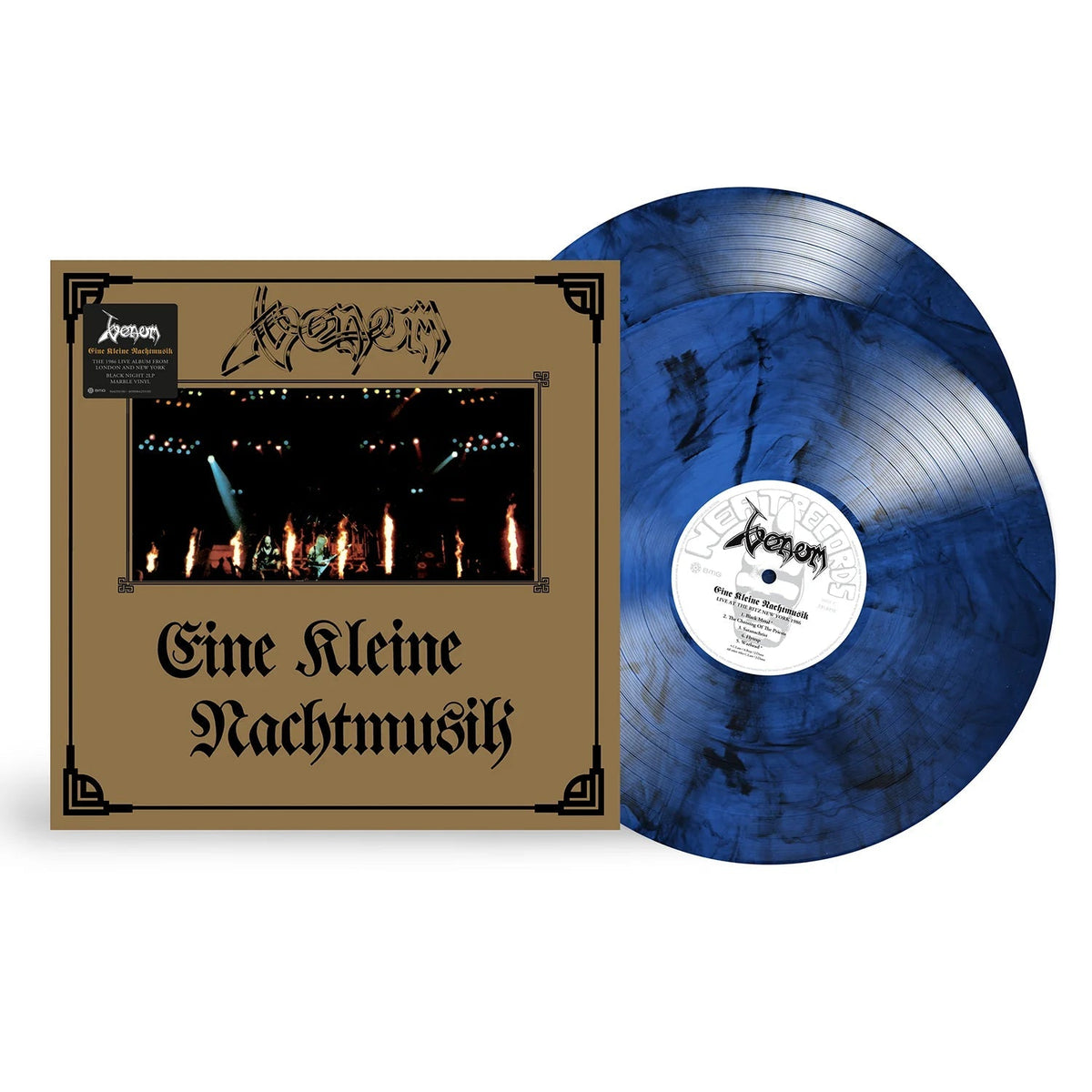 Venom - Eine Kleine Nachtmusik (Black Marble Vinyl) (2 LP) - Joco Records