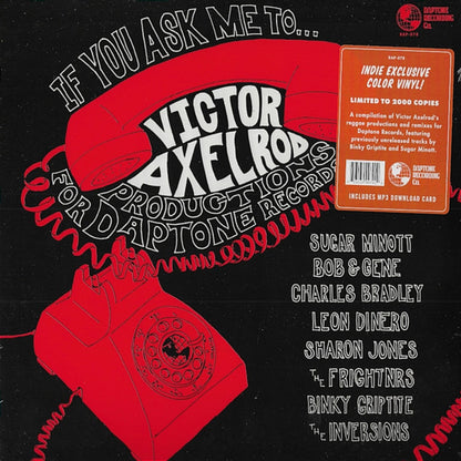 Victor Axelrod - If You Ask Me To... (Indie Exclusive, Red & Black Vinyl) (LP) - Joco Records