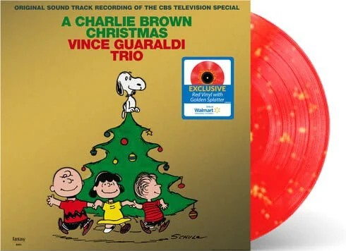 Vince Guaraldi - A Charlie Brown Christmas (Limited Edition, Red & Golden Splatter Vinyl) (LP)