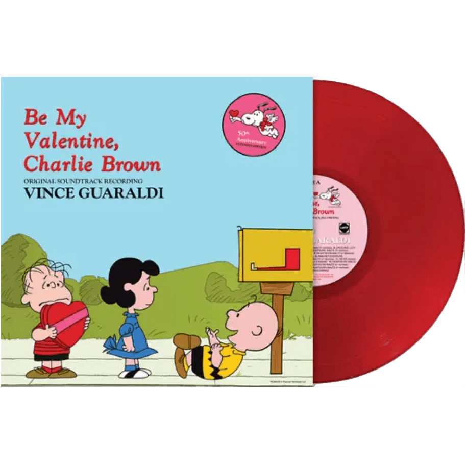 Vince Guaraldi - Be My Valentine, Charlie Brown: 50th Anniversary Edition (RSD Essential, Indie Exclusive, Heartburn Red Vinyl) (LP) - Joco Records