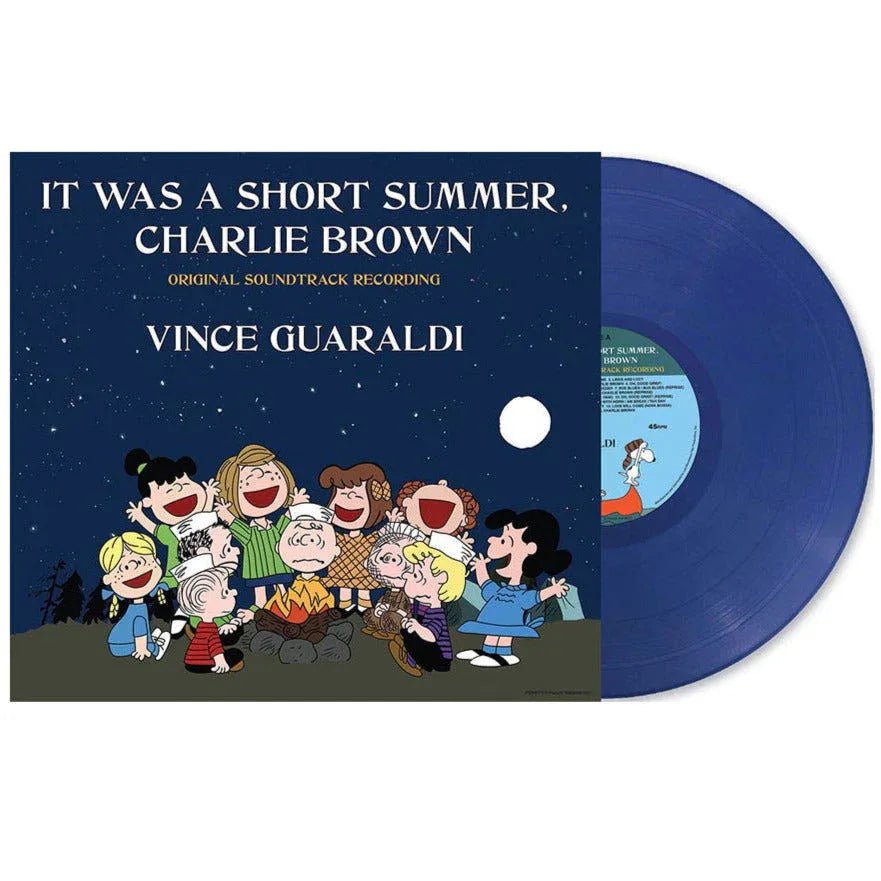 Vince Guaraldi - It Was A Short Summer, Charlie Brown (Limited Edition, Blue Vinyl) (LP) - Joco Records