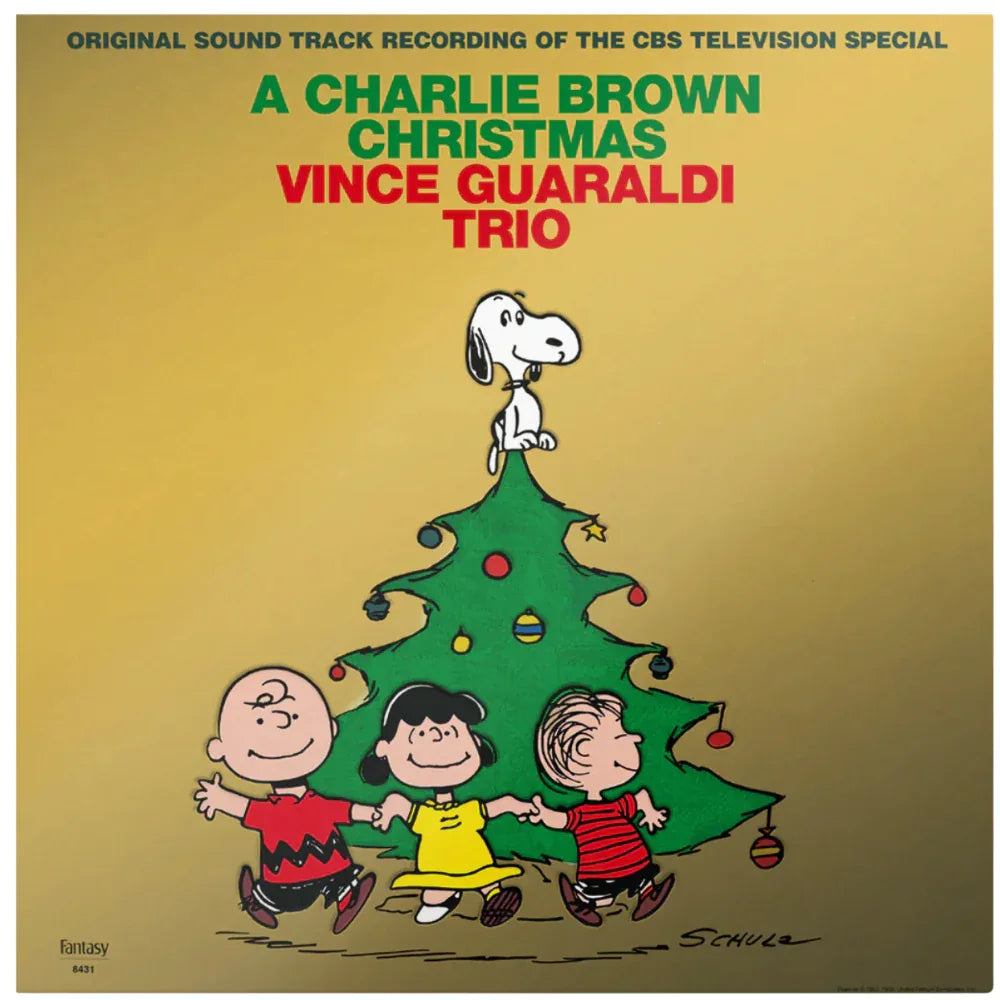 Vince Guaraldi Trio - A Charlie Brown Christmas (Limited Edition, Gold Foil Cover, Picture Disc Vinyl) (LP) - Joco Records