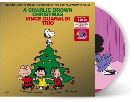 Vince Guaraldi Trio - A Charlie Brown Christmas (Limited Edition, Gold Foil Cover, Picture Disc Vinyl) (LP)