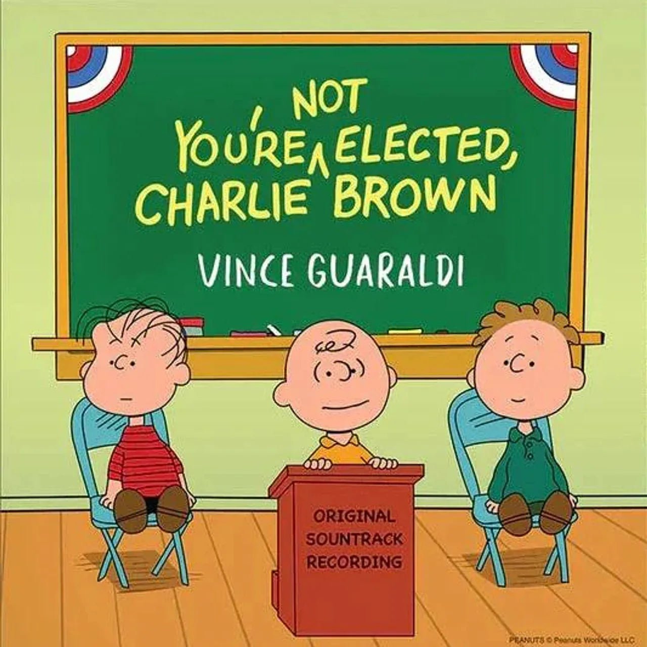 Vince Guaraldi - You're Not Elected, Charlie Brown (Indie Exclusive, Yellow Vinyl) (LP) - Joco Records