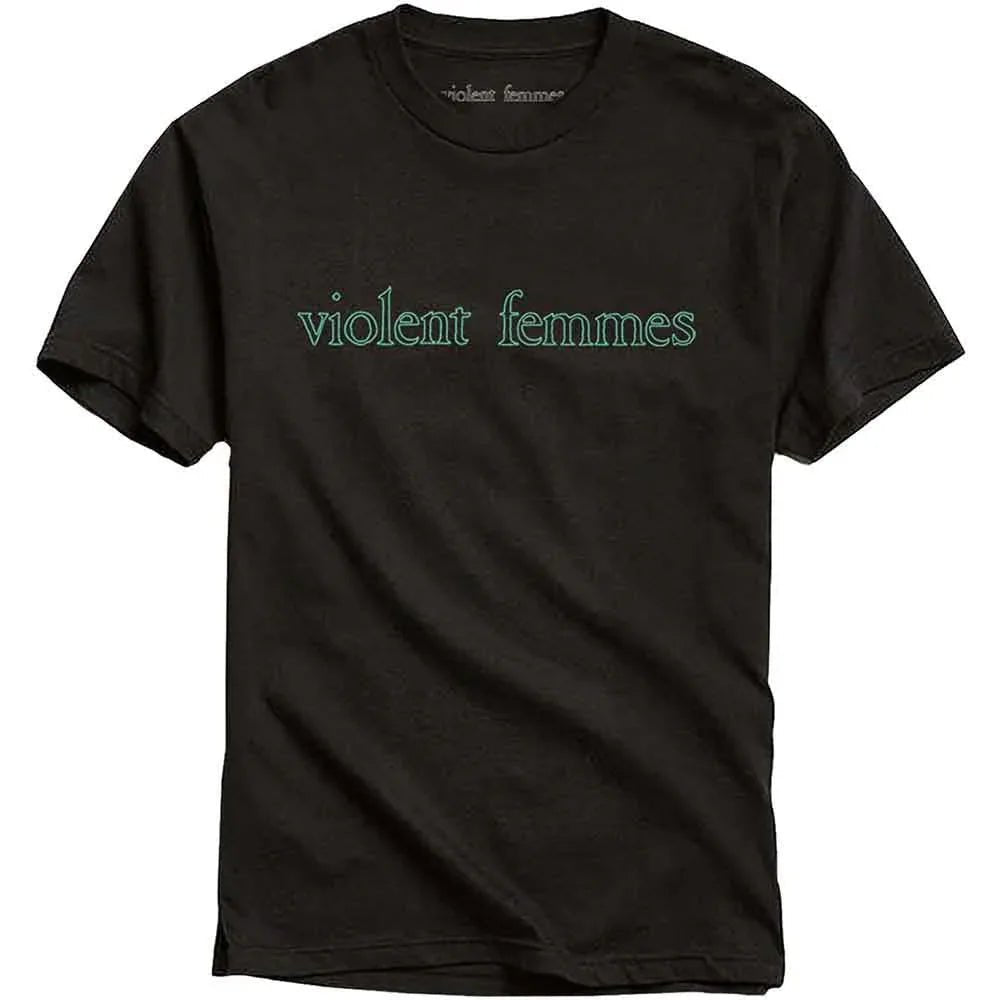 Violent Femmes - Green Vintage Logo (T-Shirt) - Joco Records