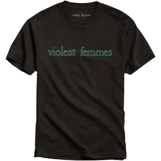 Violent Femmes - Green Vintage Logo (T-Shirt) - Joco Records