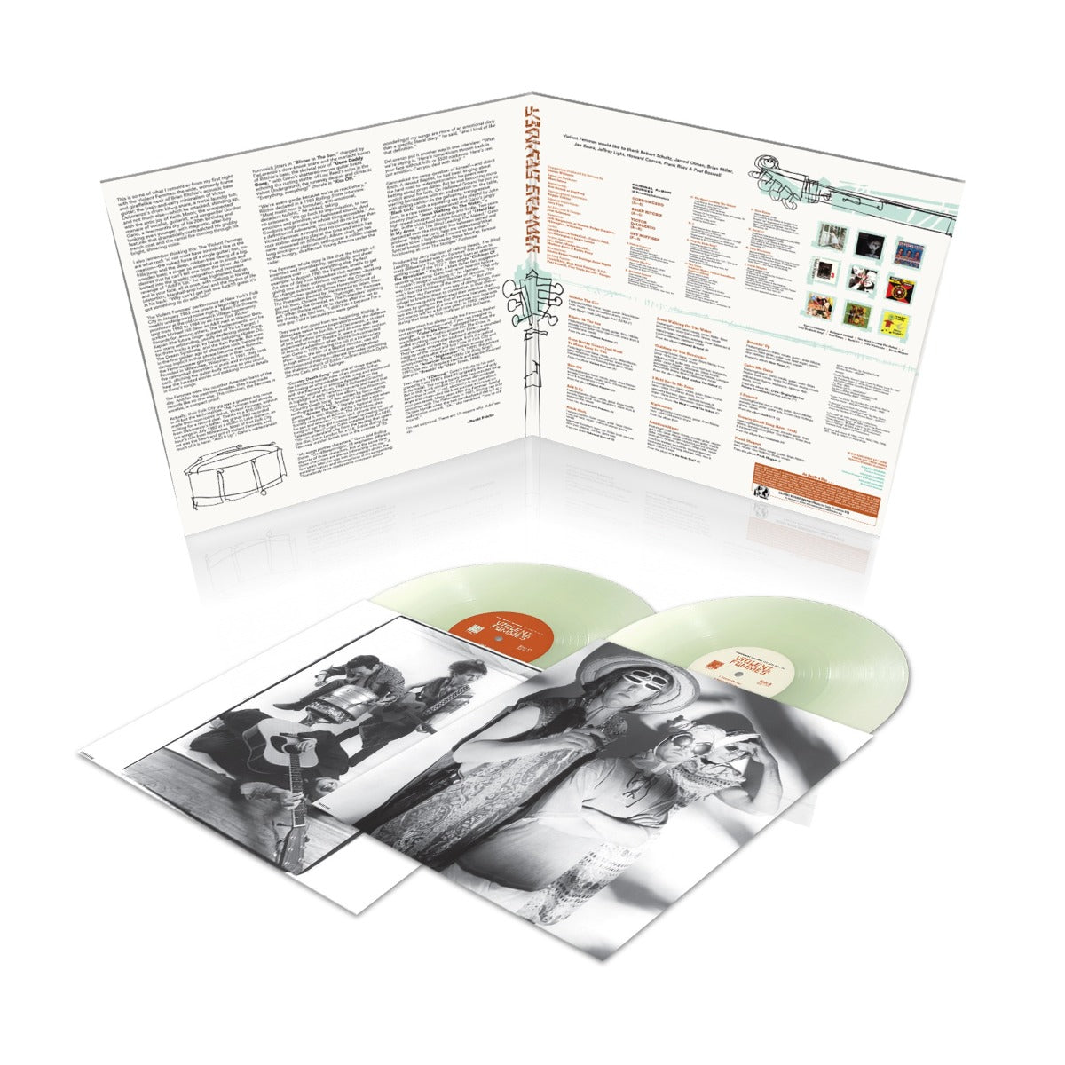 Violent Femmes - Permanent Record: The Very Best Of Violent Femmes (Coke Bottle Clear) (2 LP) - Joco Records