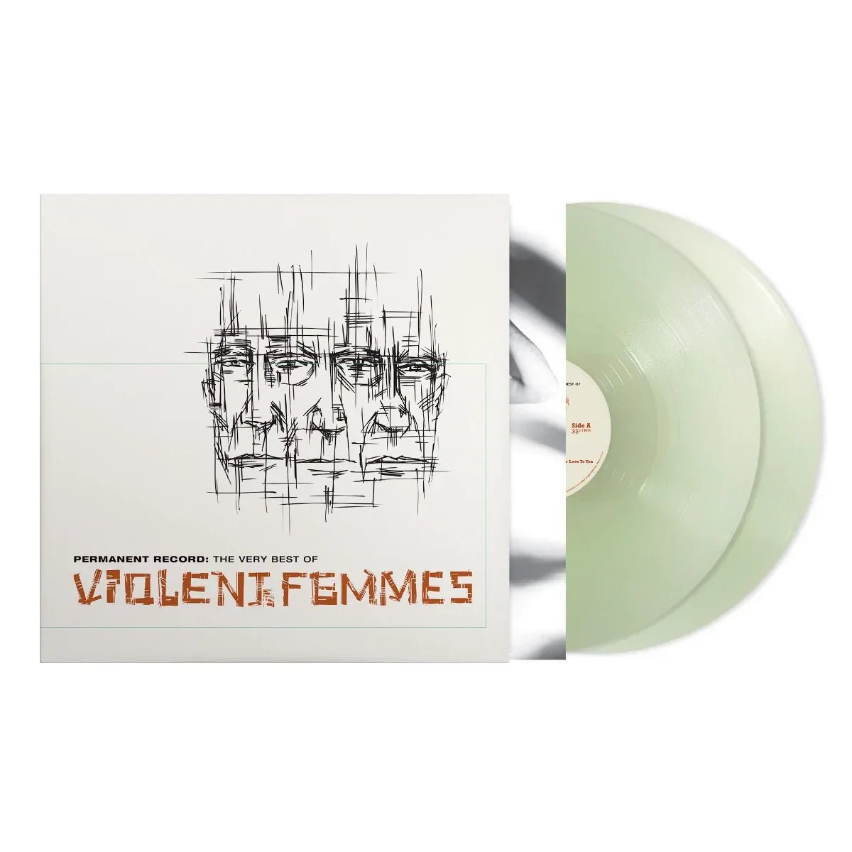 Violent Femmes - Permanent Record: The Very Best Of Violent Femmes (Coke Bottle Clear Vinyl) (2 LP) - Joco Records