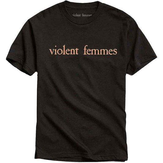 Violent Femmes - Salmon Pink Vintage Logo (T-Shirt)