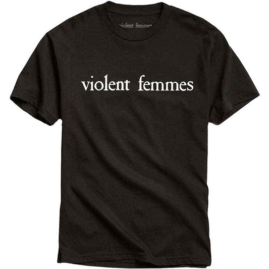 Violent Femmes - White Vintage Logo (T-Shirt)