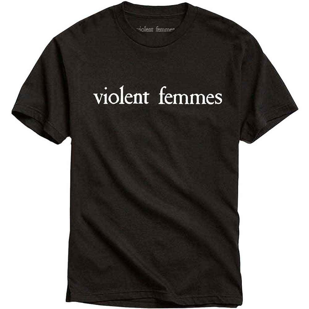 Violent Femmes - White Vintage Logo (T-Shirt) - Joco Records