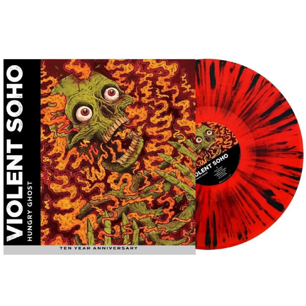 Violent Soho - Hungry Ghost (10 Year Anniversary) (Black & Red Splatter Vinyl) (LP) - Joco Records