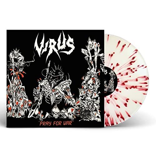 Virus - Pray For War (White W/ Red Splatter Vinyl) - Joco Records