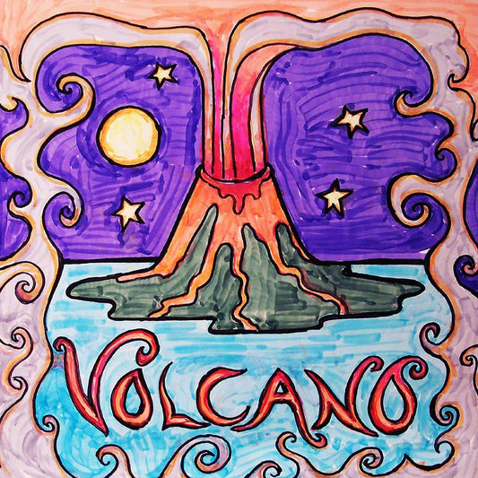 Volcano - Volcano (Limited Edition, Volcanic Vinyl) (LP) - Joco Records
