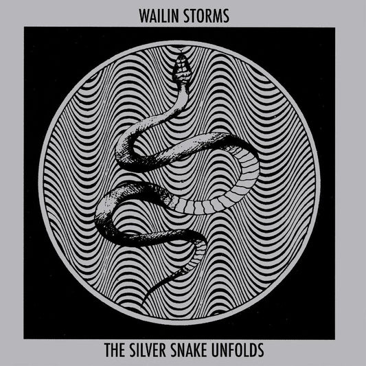 Wailin Storms - The Silver Snake Unfolds (Clear With Blue Color-IN-Color Vinyl) (LP) - Joco Records