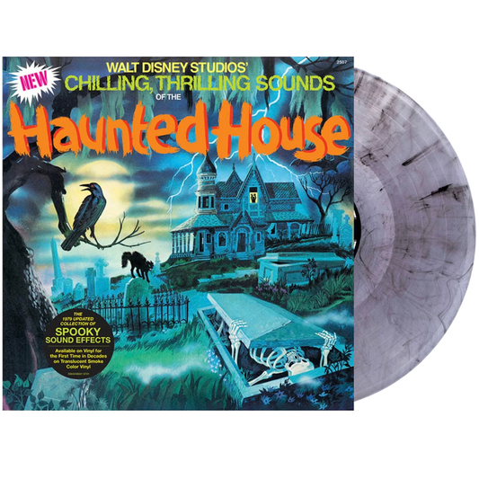 Walt Disney - Chilling, Thrilling Sounds of the Haunted House (Clear Smoke Vinyl) (LP) - Joco Records