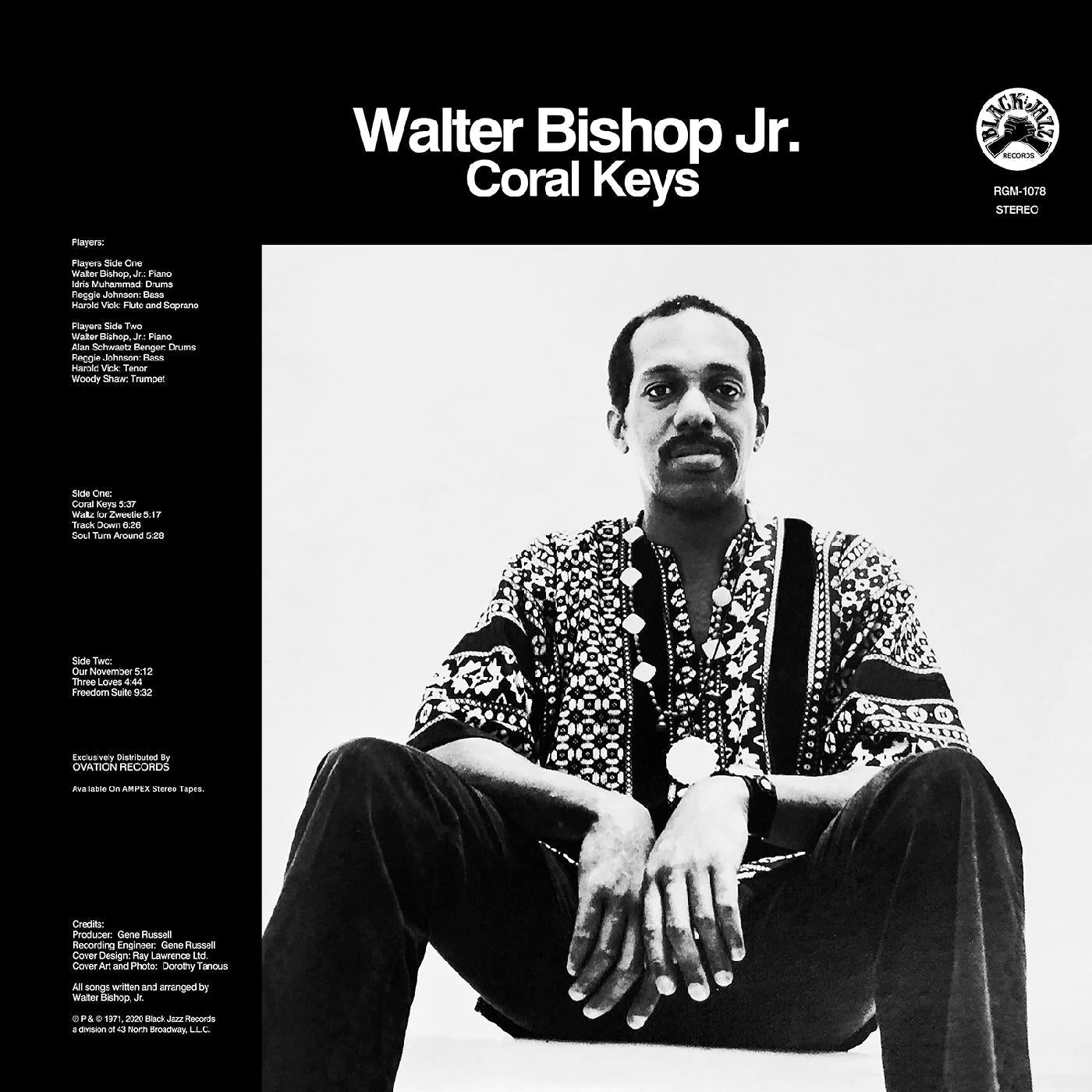 Walter Bishop Jr. - Coral Keys - Remastered (Blue With Black Swirl Vinyl)