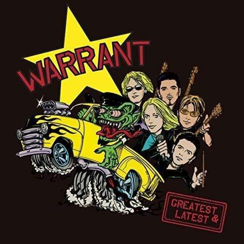Warrant - Greatest & Latest - (Limited Edition, Cherry Splatter Vinyl) (LP) - Joco Records