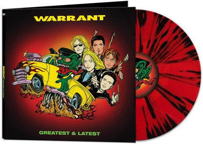 Warrant - Greatest & Latest (Limited Edition, Red & Black Splatter Vinyl) (LP) - Joco Records