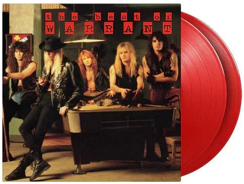 Warrant - The Best Of Warrant (Limited Edition Import, 180 Gram, Red Vinyl) (2 LP) - Joco Records