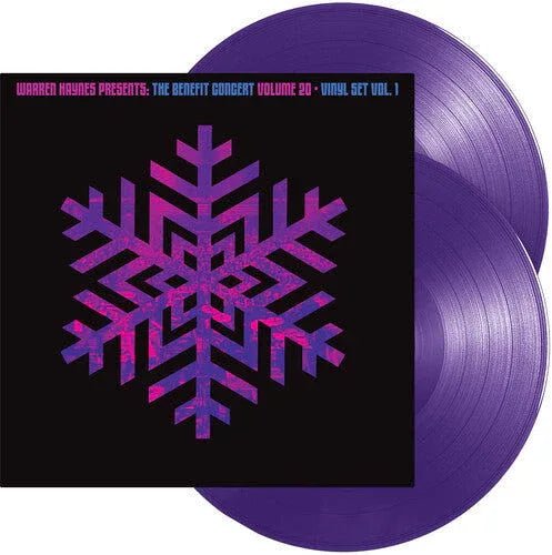 Warren Haynes - Warren Haynes Presents: The Benefit Concert Volume 20, Vinyl Vol. 1 (180 Gram, Purple Vinyl) (2 LP) - Joco Records