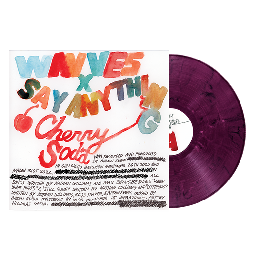 Wavves X Say Anything - Cherry Soda (Eco Purple-Pink LP)