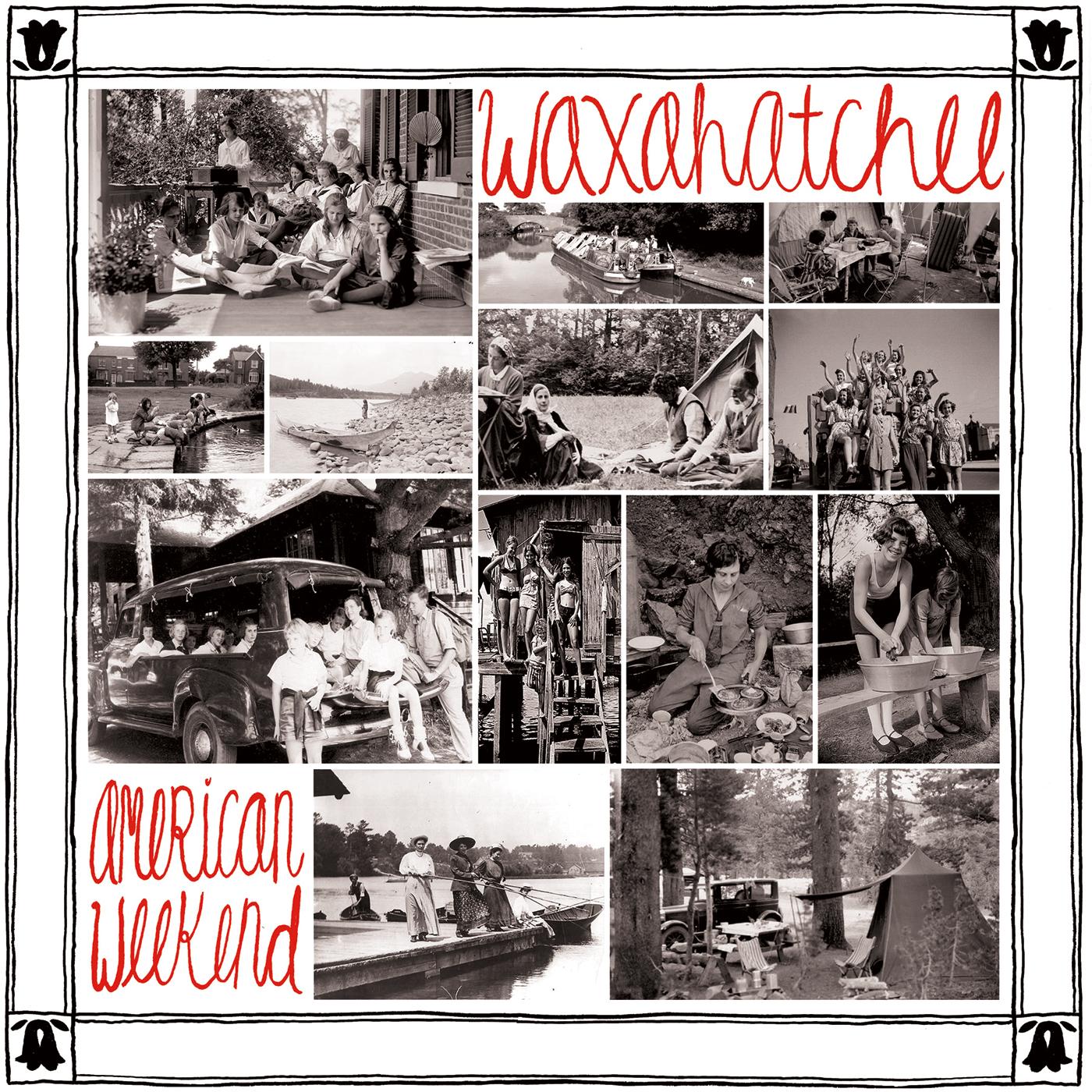 Waxahatchee - American Weekend (Red & White Swirl Vinyl) (LP) - Joco Records