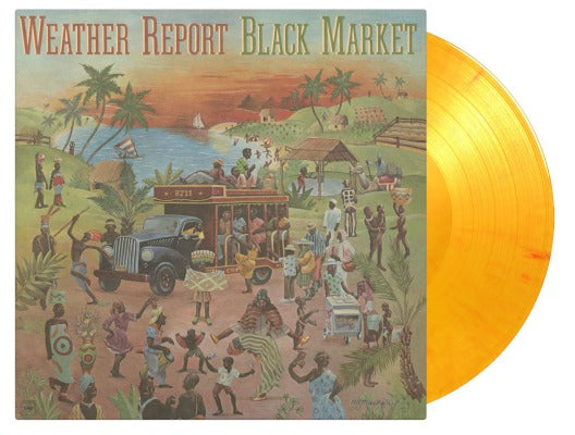 Weather Report - Black Market (Limited Edition, 180 Gram Vinyl, Color Vinyl, Flaming Orange) (Import) - Joco Records