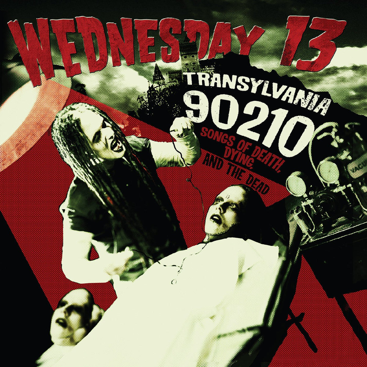 Wednesday 13 - Transylvania 90210—Songs Of Death, Dying, And The Dead - Remastered (Neon Green Vinyl) - Joco Records