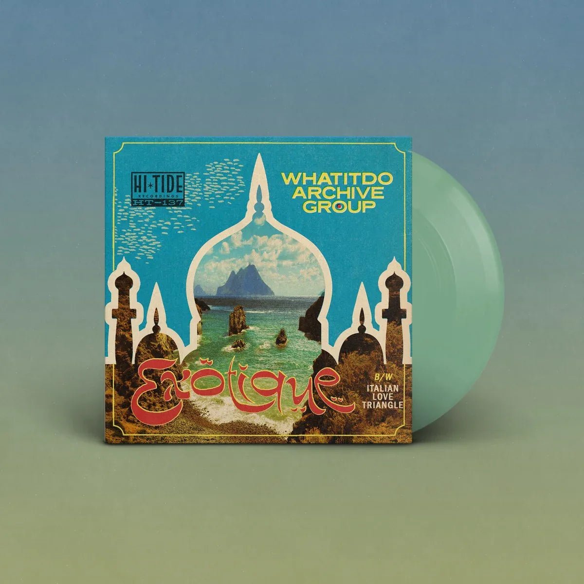 Whatitdo Archive Group - Exotique / Italian Love Triangle (Indie Exclusive, Sea Glass Vinyl) (LP) - Joco Records