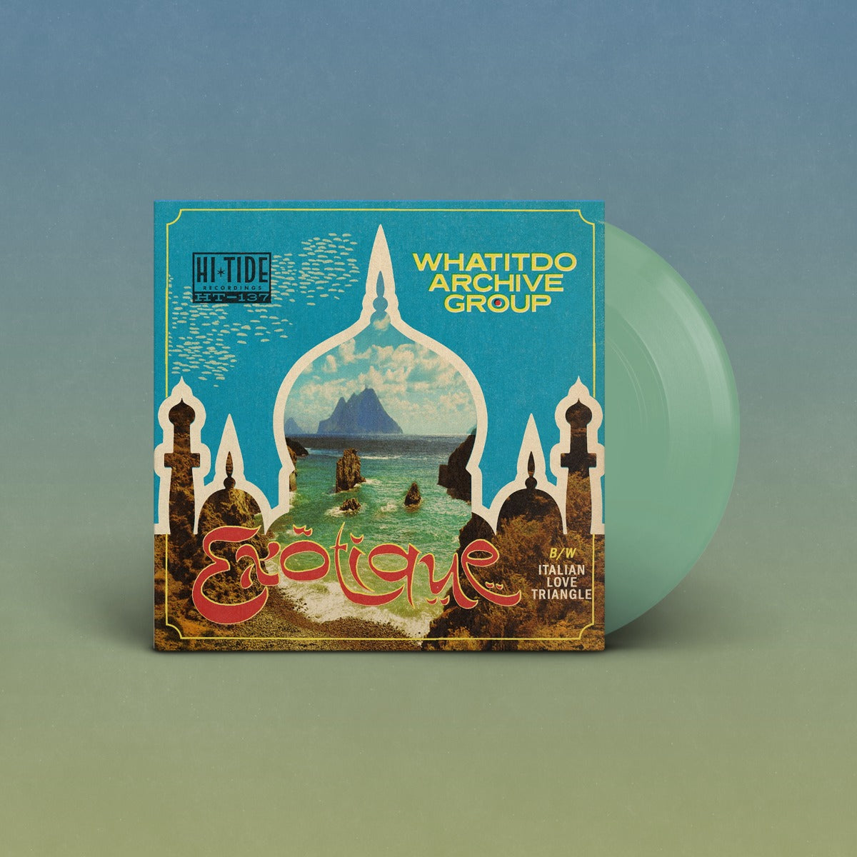 Whatitdo Archive Group - Exotique / Italian Love Triangle (Indie Exclusive, Sea Glass Vinyl) (LP)