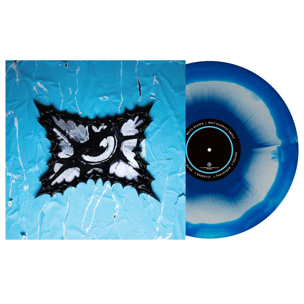 White Reaper - Only Slightly Empty (Indie Exclusive) ( White & Blue Vinyl)