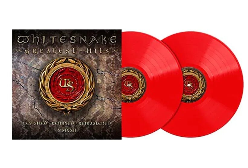 Whitesnake - Greatest Hits (Limited Edition Import, Red Vinyl) (2 LP) - Joco Records