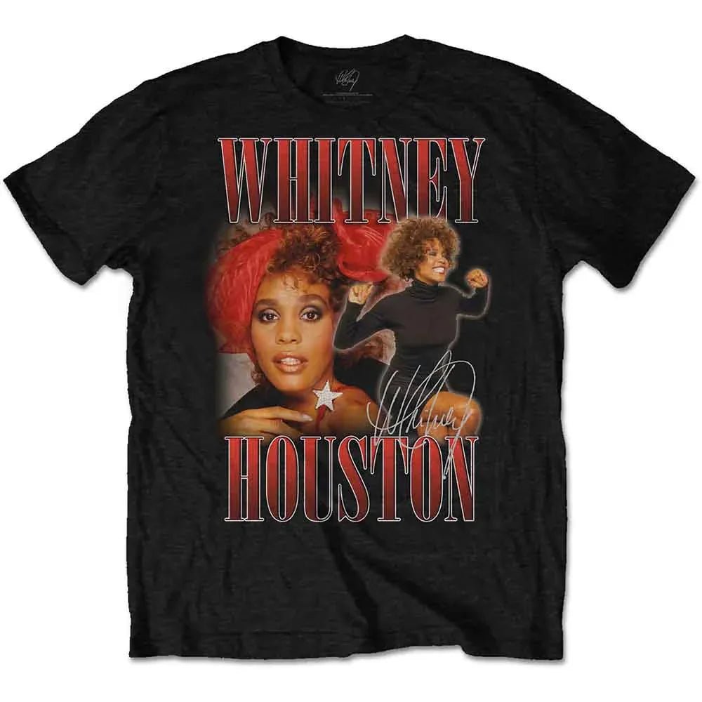 Whitney Houston - 90s Homage (T-Shirt) - Joco Records
