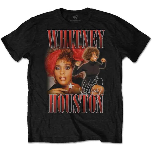 Whitney Houston - 90s Homage (T-Shirt) - Joco Records