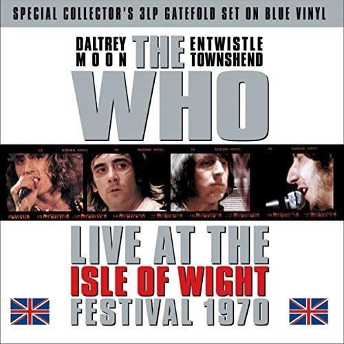 WHO - Isle Of Wight Festival 1970 (Blue Vinyl) (3 LP) - Joco Records