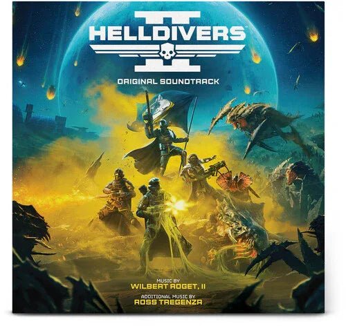 Wilbert Roget II - Helldivers II (Original Game Soundtrack) (Translucent Yellow Vinyl) (LP) - Joco Records