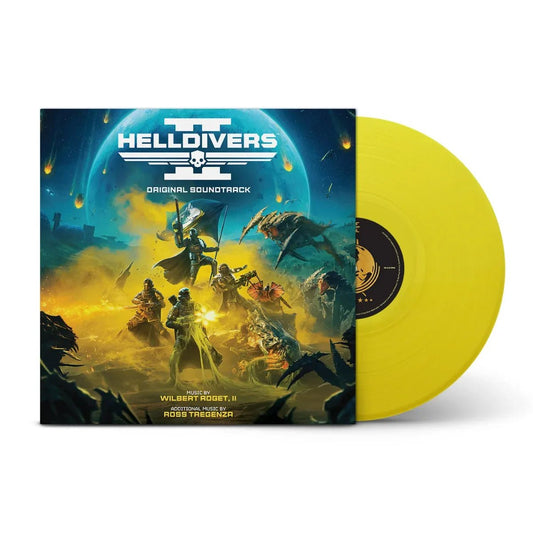 Wilbert Roget II - Helldivers II (Original Game Soundtrack) (Translucent Yellow Vinyl) (LP) - Joco Records