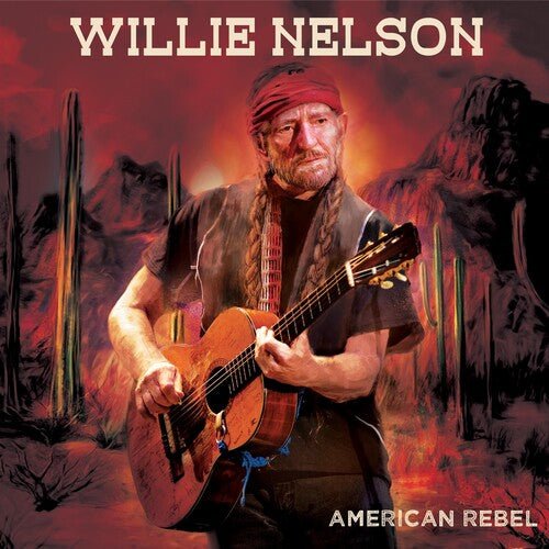 Willie Nelson - American Rebel - Red Marble (LP) - Joco Records