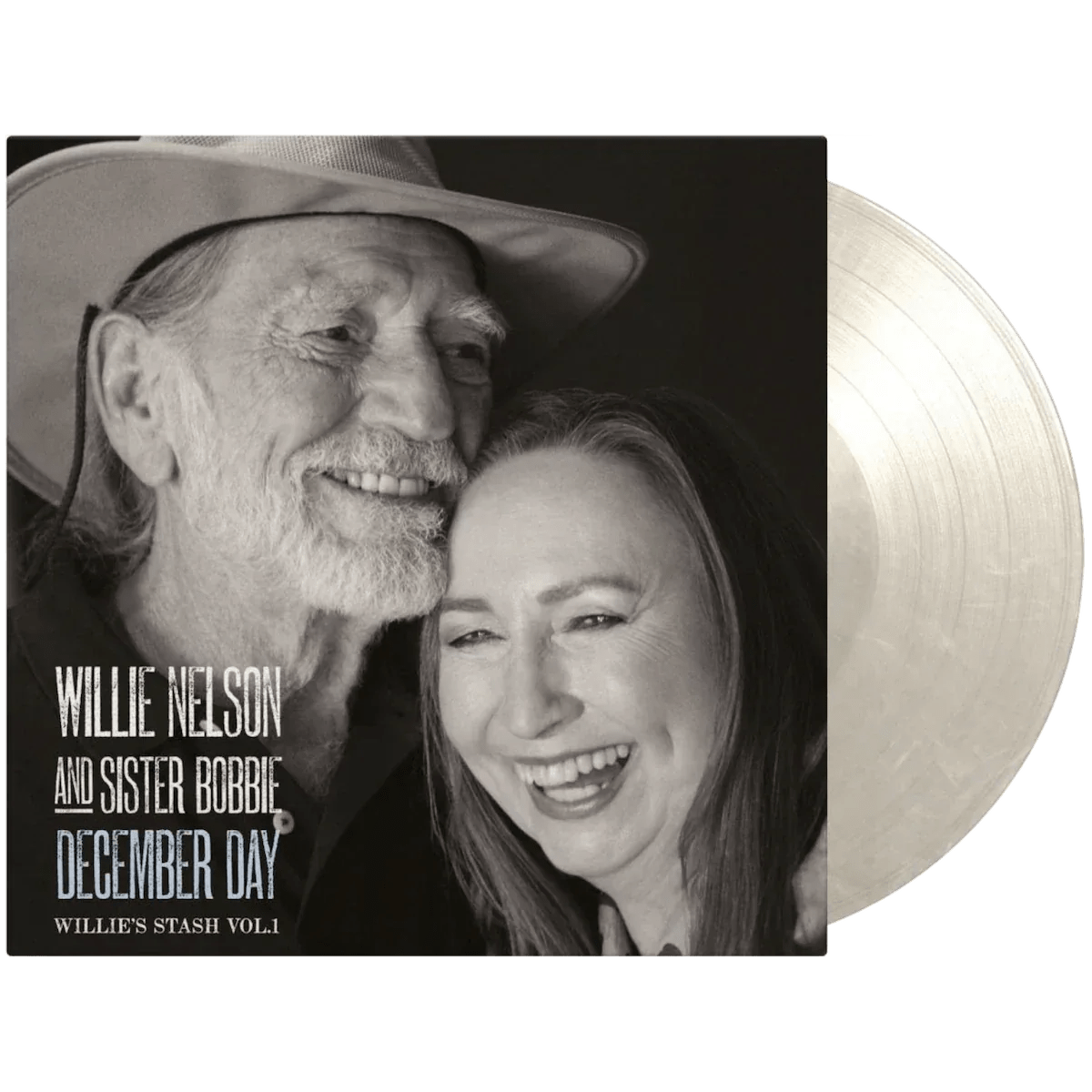 Willie Nelson & Bobbie Nelson - Willie's Stash Vol. 1: December Day (Limited Edition, White Vinyl) (2 LP) - Joco Records
