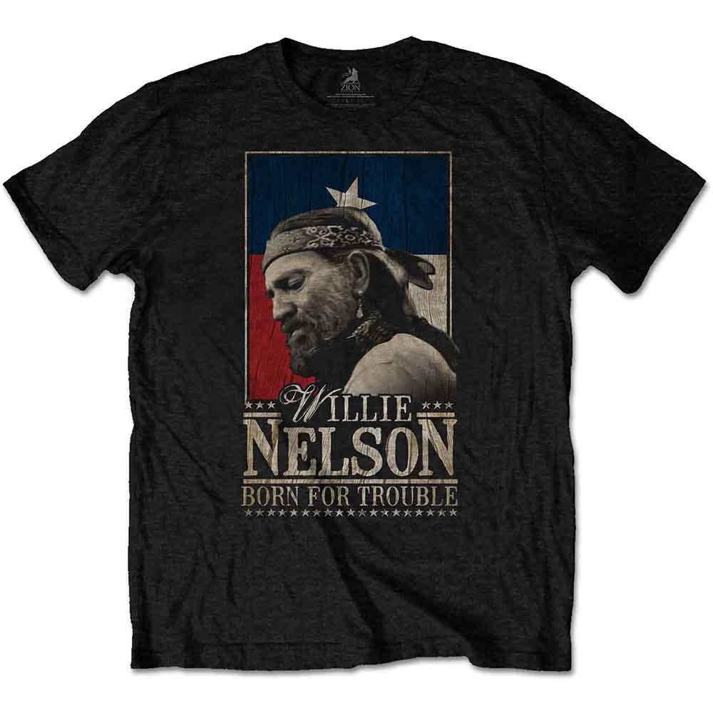 Willie Nelson - Born For Trouble (T-Shirt) - Joco Records