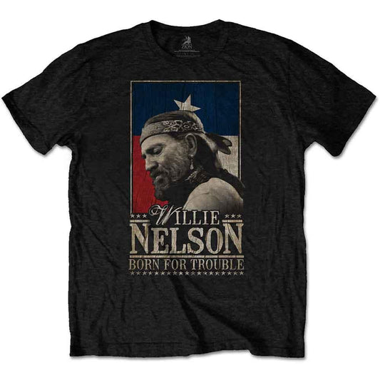 Willie Nelson - Born For Trouble (T-Shirt) - Joco Records