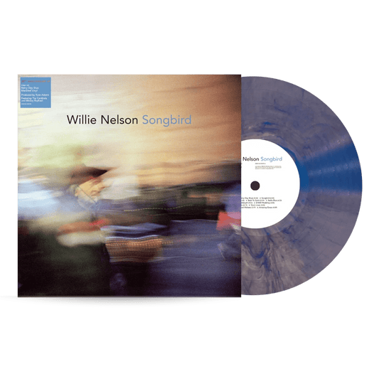 Willie Nelson - Songbird (20th Anniversary) (Rainy Day Blue Marbled LP) - Joco Records