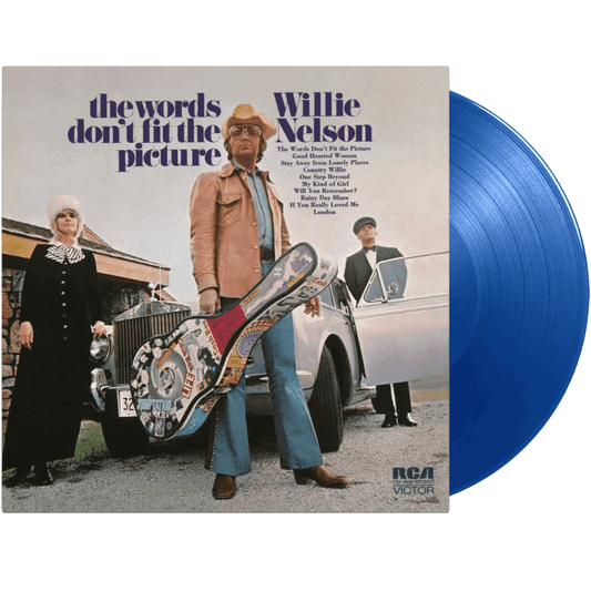 Willie Nelson - Words Don't Fit The Picture (Limited Edition, 180 Gram, Blue Vinyl) (LP) - Joco Records