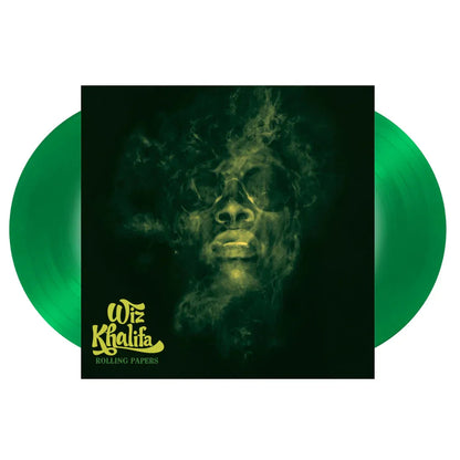 Wiz Khalifa - Rolling Papers (Limited Edition, Emerald Green Vinyl) (2 LP) - Joco Records