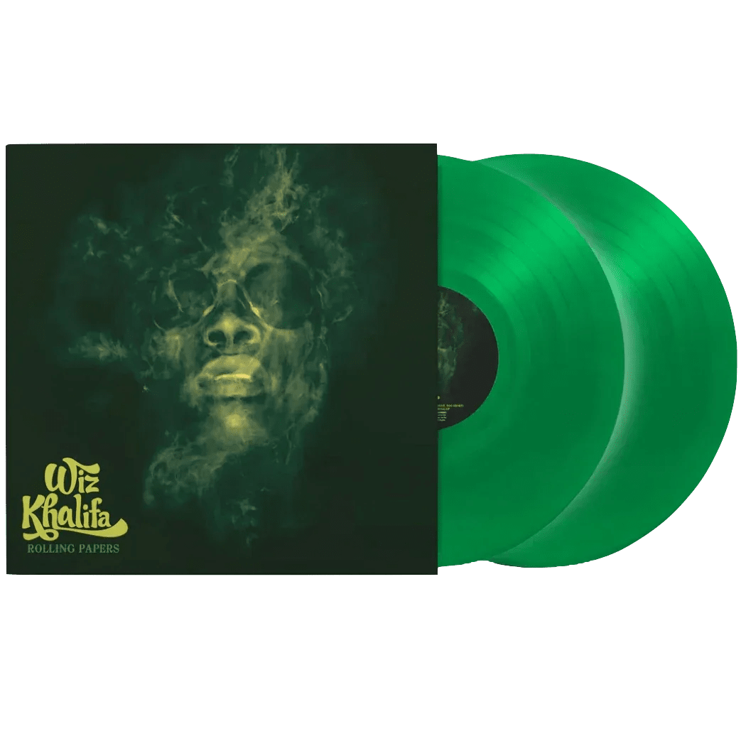 Wiz Khalifa - Rolling Papers (Limited Edition, Emerald Green Vinyl) (2 LP) - Joco Records