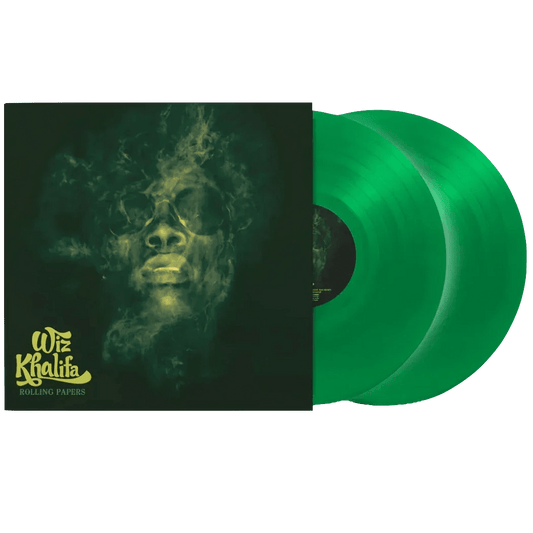 Wiz Khalifa - Rolling Papers (Limited Edition, Emerald Green Vinyl) (2 LP) - Joco Records