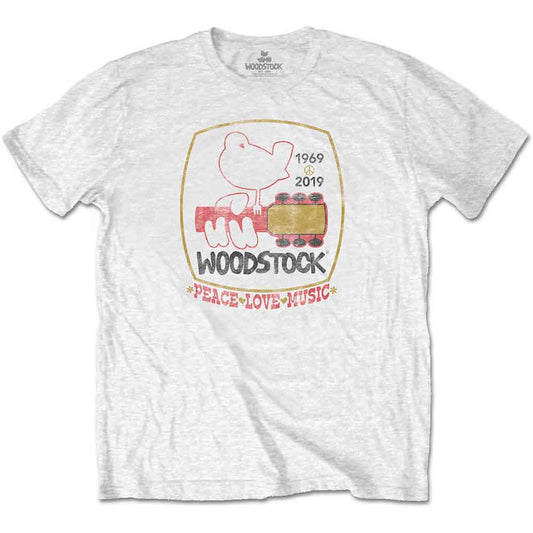 Woodstock - Peace Love Music (T-Shirt)