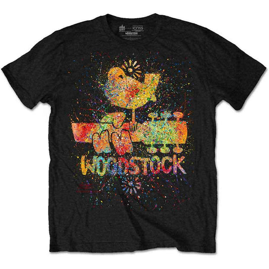 Woodstock - Splatter (T-Shirt) - Joco Records