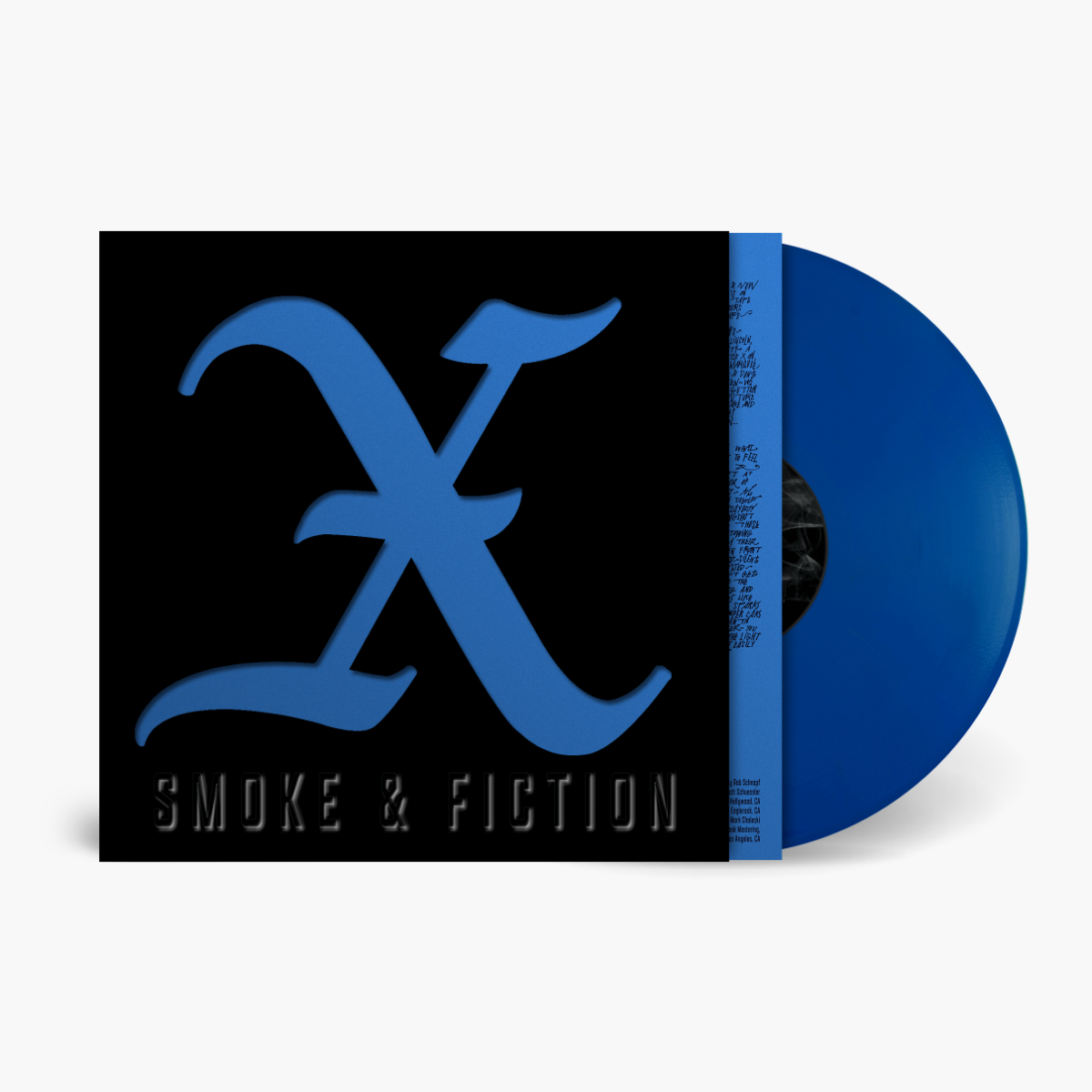 X - Smoke & Fiction (Indie Exclusive, Vinyl, Blue)